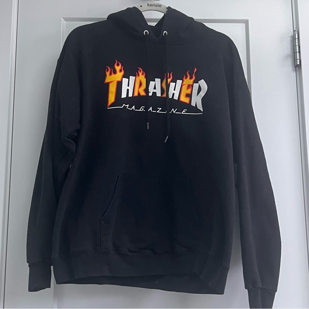 Thrasher Black Hoodie